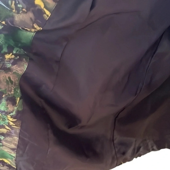 New Stunning‎ Roaman's Purple, Green & Gold Floral Plus Size Coat 14W - Picture 7 of 10